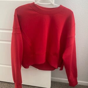 Abercrombie neo knit mini crew